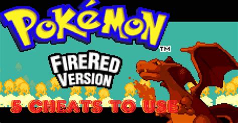 pokémon fire red cheats pokemoncoders.